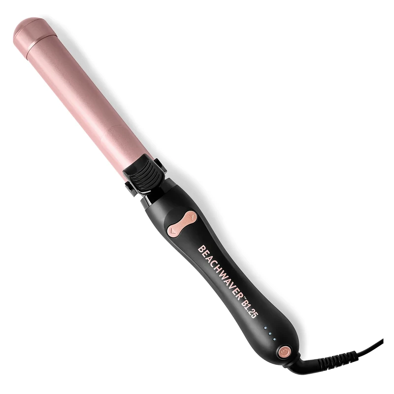 Beachwaver B Series - Curling Iron with Ceramic Barrel for Curling - Hair Curler for All Hair Lengths and Types - B1.25 Midnight Rose - 31.75 mm