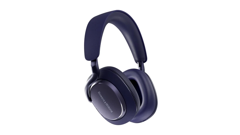 Bowers & Wilkins Px7 S3 Noise-Cancelling Headphones Wireless aptX™ Lossless Fast Charge 30 Hours Playback 8 Built-in Microphones - Indigo Blue