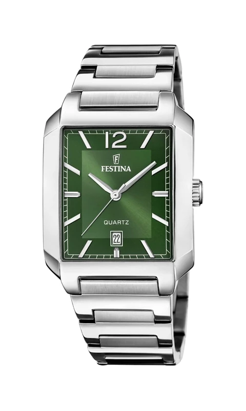 Festina Mens Stainless Steel Watch with Steel Bracelet F20677/5