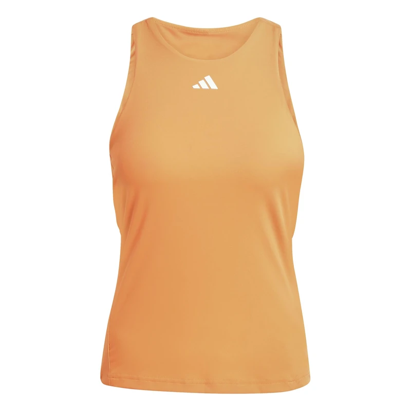 adidas Women's Tennis Climacool Y-Tank, Pure Orange, L