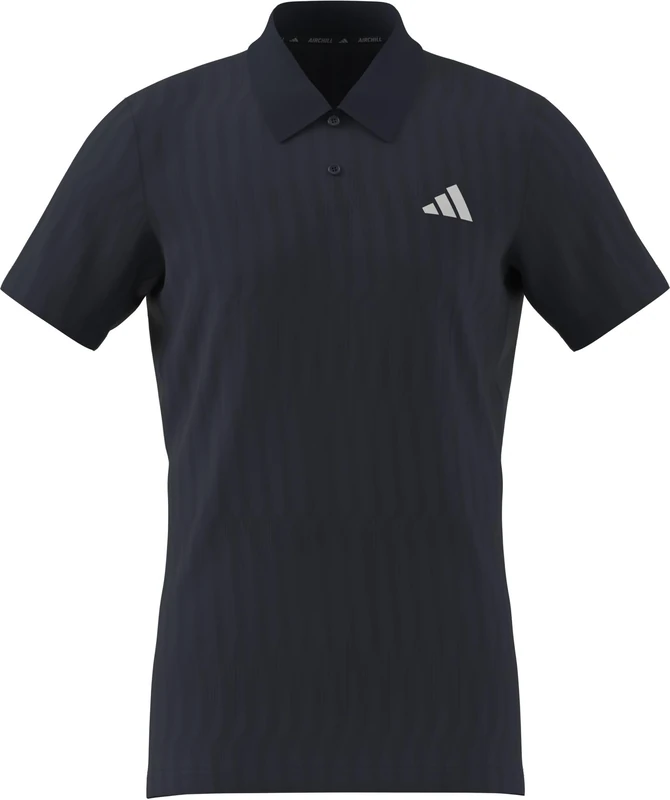 adidas Men's Tennis Climacool+ AIRCHILL FREELIFT Polo Shirt, Legend Ink, L