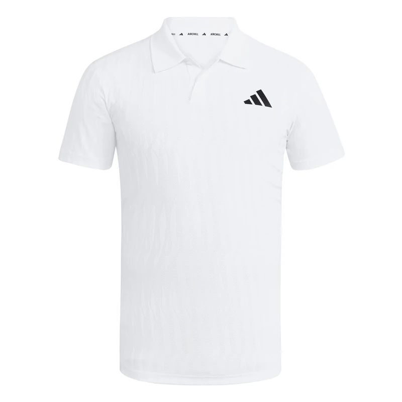 adidas Men's Tennis Climacool+ Airchill Freelift Polo Shirt, White, XS - Image 1