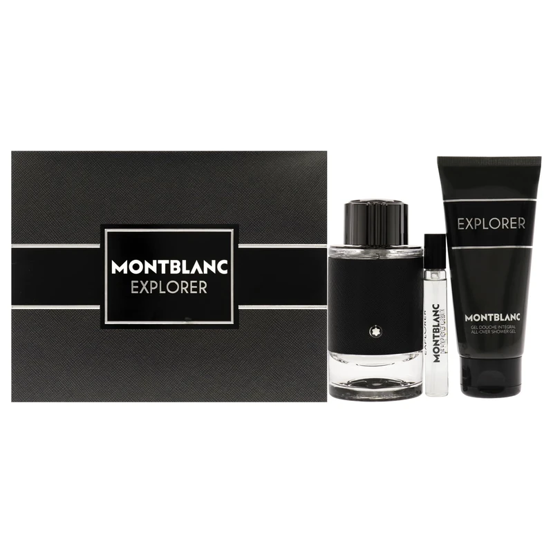 Mont Blanc Explorer 3.3 Edp Set of 3 Men's Hard Boxes - Image 1