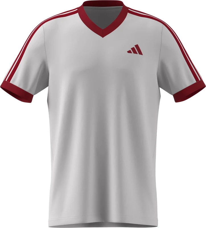 adidas Men's Tennis Classics T-Shirt, Chalk White, XL - Image 1