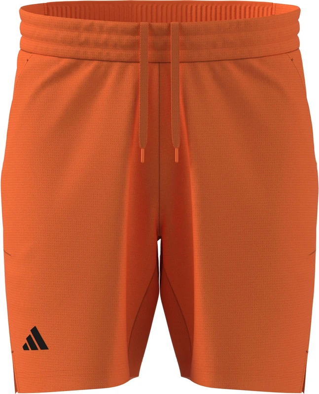 adidas Men's Tennis Climacool Ergo Shorts, Pure Orange, S 7 inch
