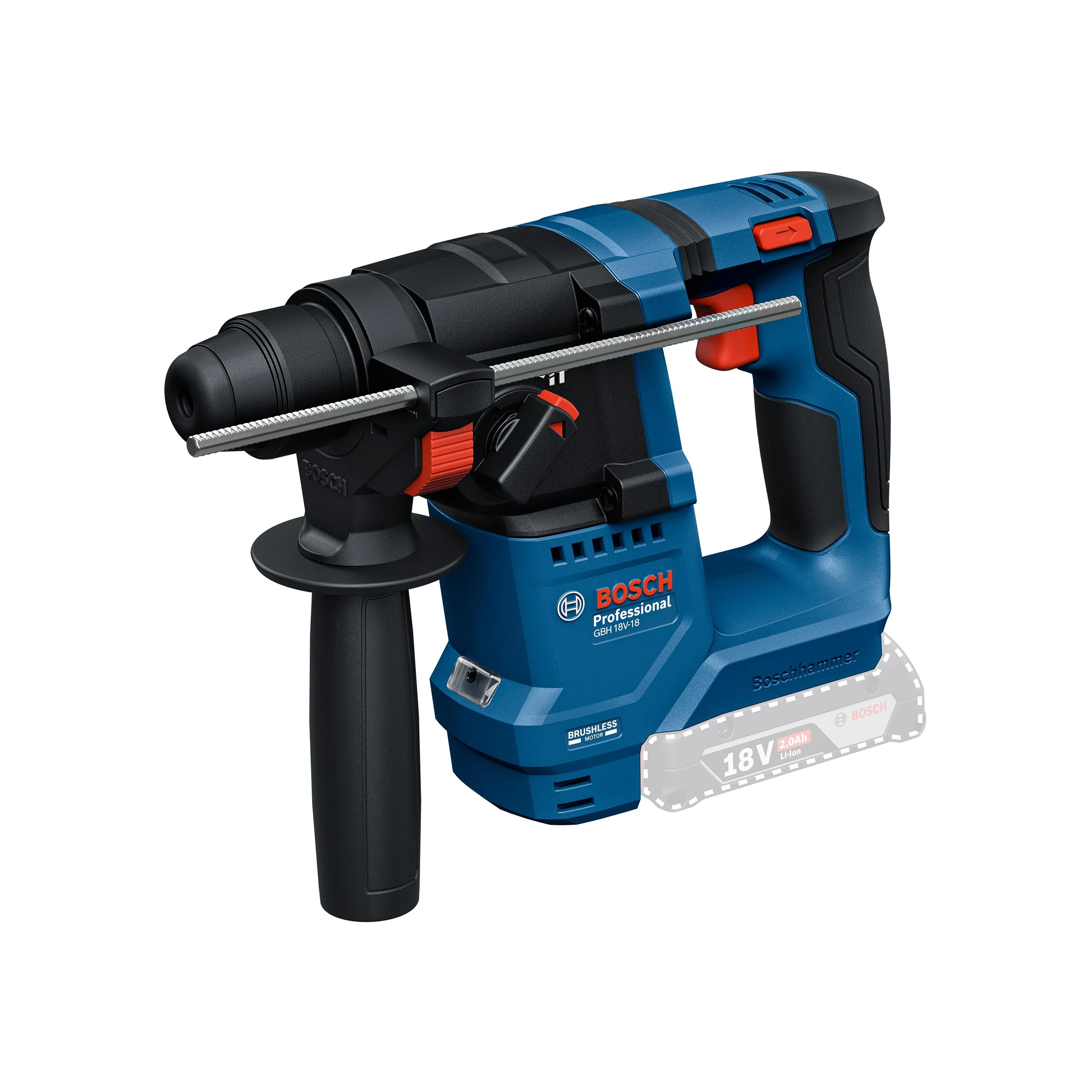 Bosch Professional 18V System Cordless Rotary Hammer GBH 18V-18 (SDS Plus)