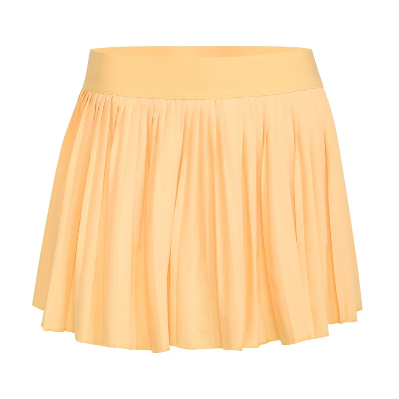 adidas Women's Club Pleated Climacool Tennis Skirt, Ice Tangerine, XL