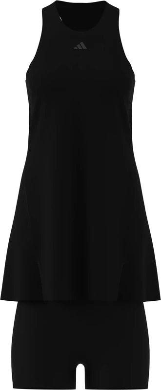 adidas Women's Club Tennis Climacool Dress, Black/Black, XXL