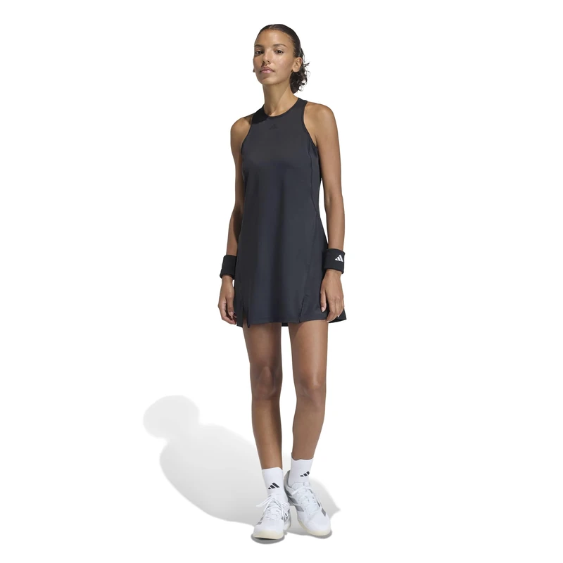 adidas Women's Club Tennis Climacool Dress, Black/Black, XS