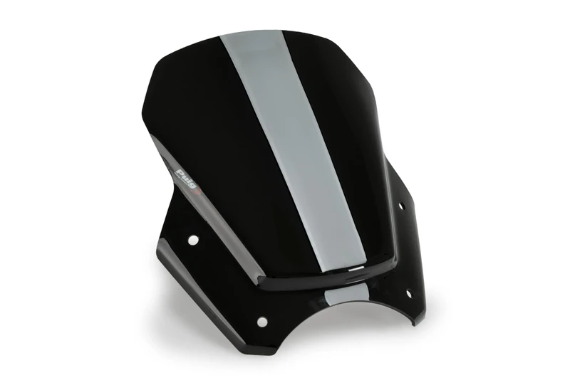 Puig 22188N New Generation Sport Windshield with aerodynamic design and premium finish for motorcycle, Black