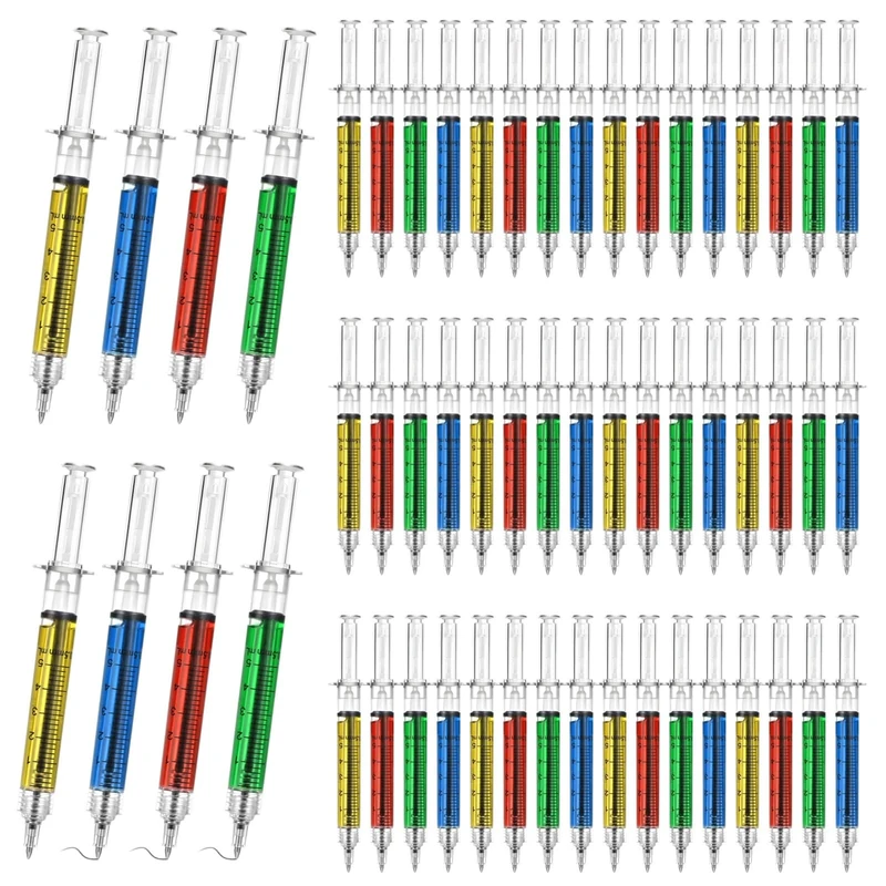SWEWARM 200-Piece Bulk Syringe Pens - Multi-Colour Set