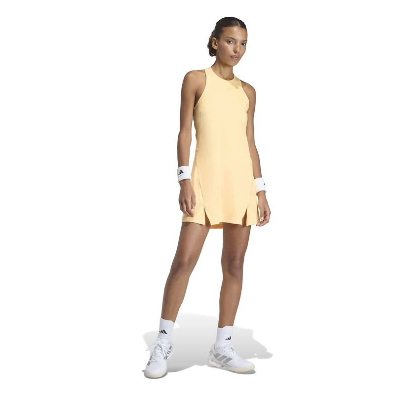 adidas Women's Club Tennis Climacool Dress, Ice Tangerine, L