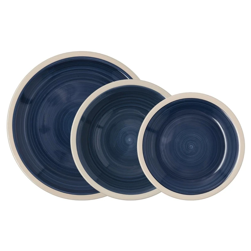 QUID Baltic - Ceramic Dinnerware Set 18 Pieces 6 People