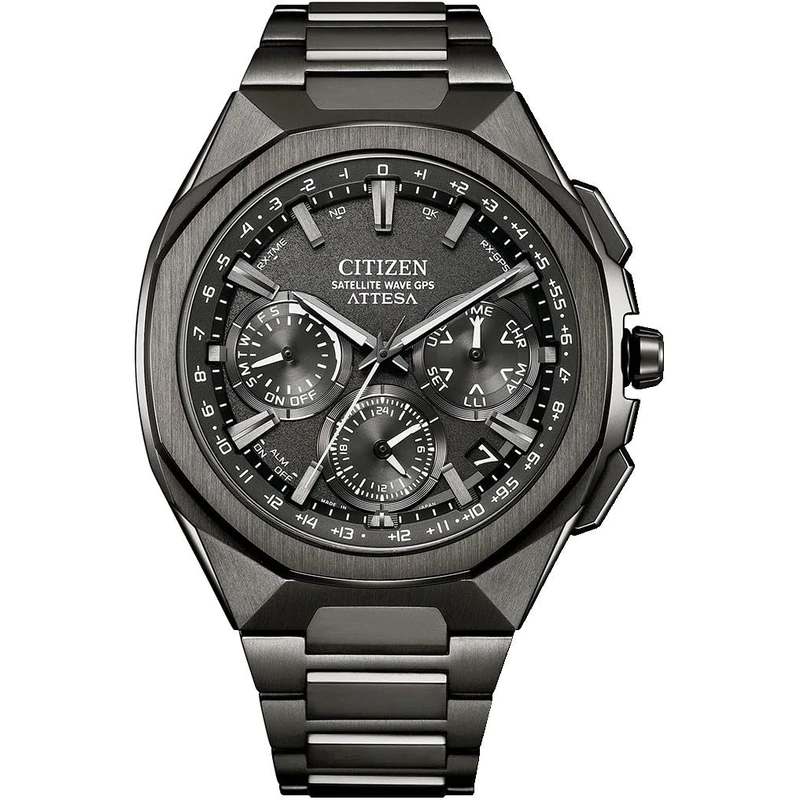 Citizen Men's Chronograph Eco-Drive Watch with Titanium Strap CC4105-69E