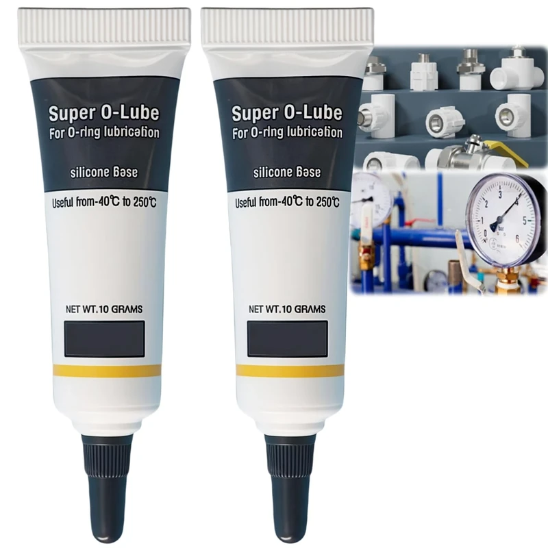 OunTechGlory Silicone Grease for O-Rings - Waterproof Plumbing