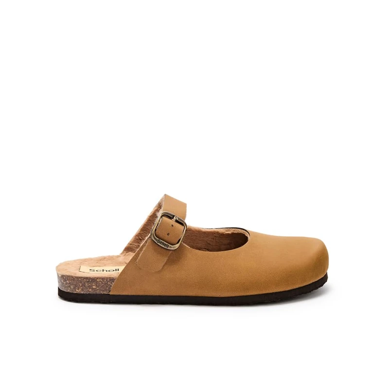 Scholl Jackie Mary Jane, Scarpa Donna, Marrone, 38 EU
