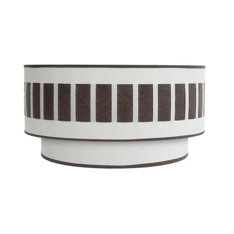 Table lamp 1xe27, white-rust, dimensions 17x30x15 cm, ideal for decorative and functional lighting in indoor spaces. - Image 1