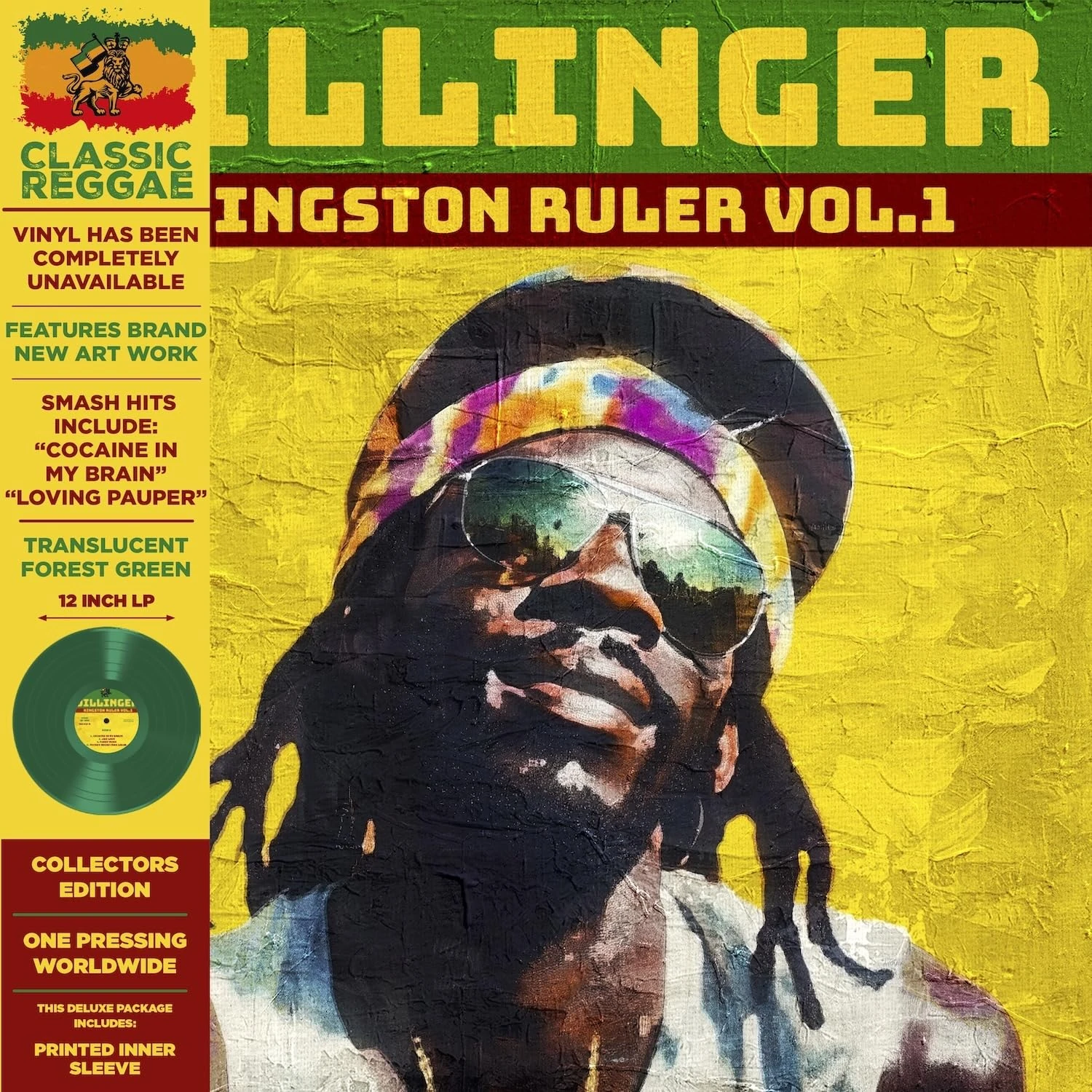 KINGSTON RULER VOL.1 (GREEN VINYL) [VINYL]