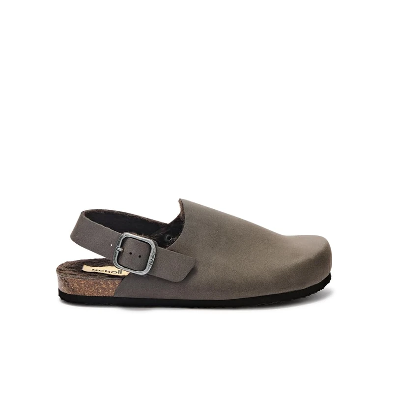 Scholl Jackie Clog, Ciabatte Donna, Grigio, 42 EU