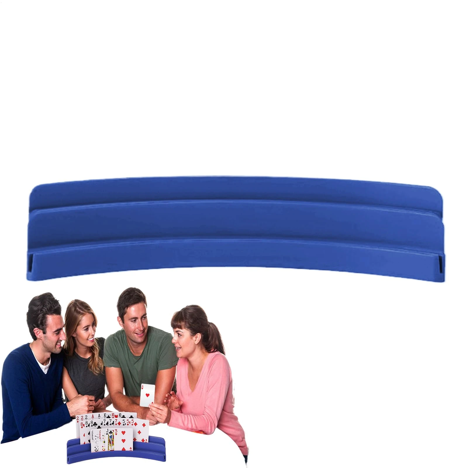 Generisch Card Holder for Children Playing, Playing Card Holder, Poker Card Holder for Children, Board Game Supplies, AIDS Games, Professional Deck Collections, Storage Case for Poker Parties