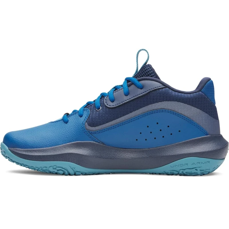 Under Armour UA Lockdown 7 - Varsity Blue/Academy/Metallic Gravel - 9