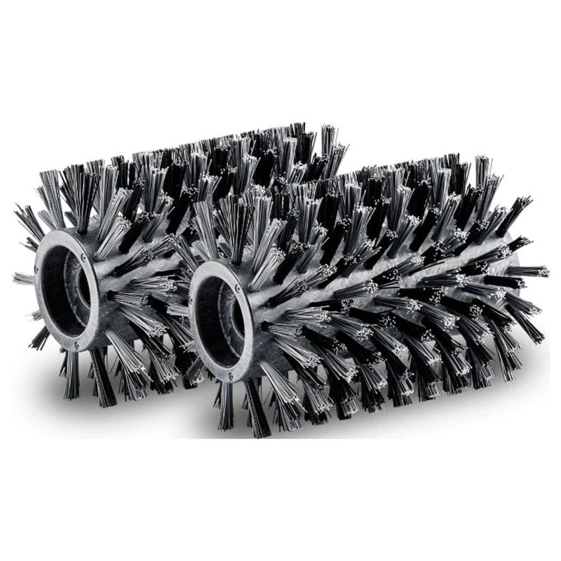 Kärcher Brush Rollers for Wood Surfaces PCL 6, Cleaning Wood Surfaces and WPC (Pack of 4)