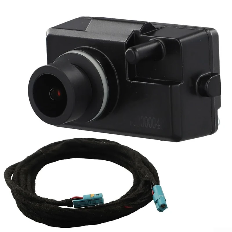 HomeVortex Car Front View DVR Camera Black ABS for DASH Cam with Power Cable for BYD Vehicles Easy to Use Wear-Resistant 12V EL-3776900 - Image 1
