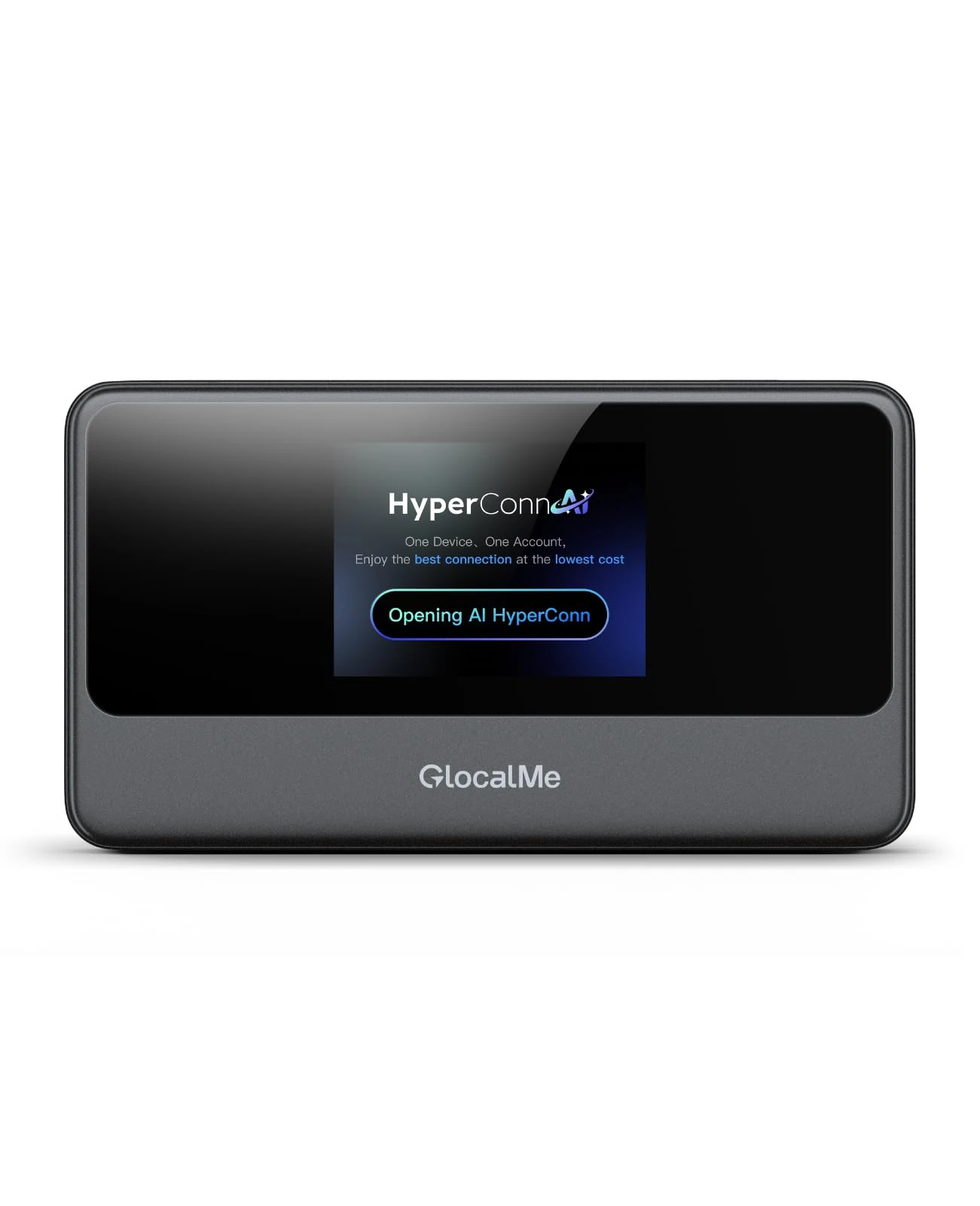 GlocalMe MeowGo G40Pro 4G Portable WiFi Hotspot, Cat13 390Mbps Mobile WiFi Router with AI HyperConn, No SIM & No Roaming Fees, Global MiFi for 200+ Countries, 10 Devices & 15-Hour Use Travel Router