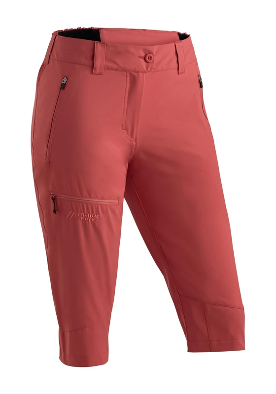 Maier Sports Lulaka Capri Loop, Short Women's Hiking Trousers, Water-Repellent Outdoor Trousers for Trekking and Hiking, PFC-Free, mSTRETCH Pro 2 and Dryprotec