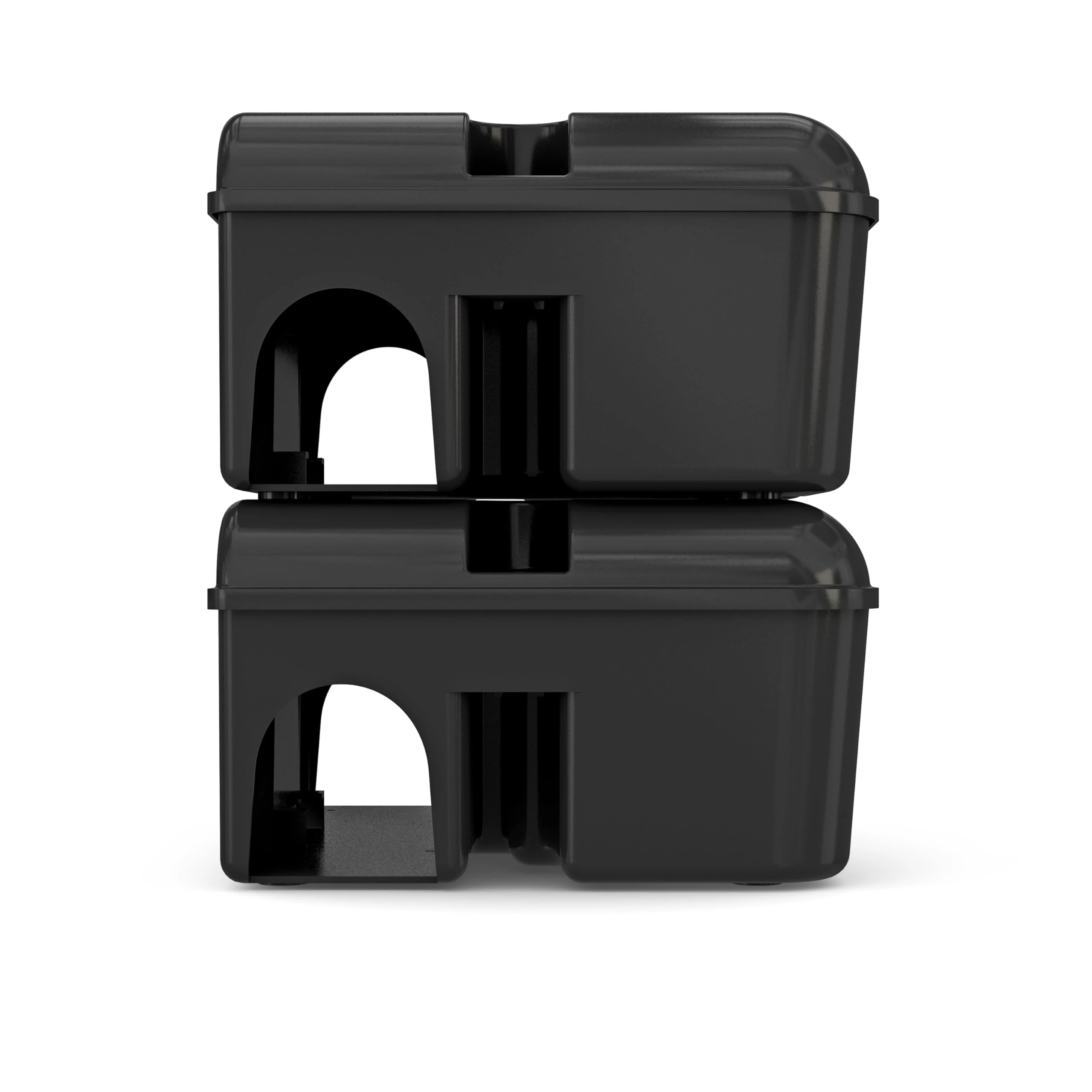 NOPE! Rat Bait Box with Key x2 | Heavy-Duty Tamper-Resistant Rodent Bait Station | Indoor & Outdoor Use | Fits Grain or Block Bait | Weatherproof & Lockable