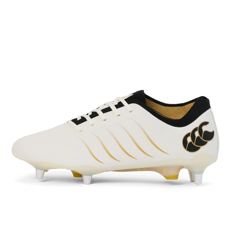 Canterbury Adult Unisex Phoenix 2.0 Elite Soft Ground Boots, White, 7.5 UK