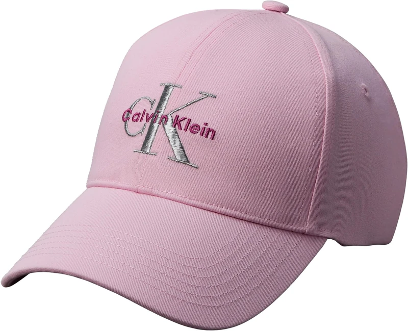Calvin Klein Women's MONOLOGO Embroidery Baseball HAT LV04K5026G Cap, Pink (French Orchid), One Size