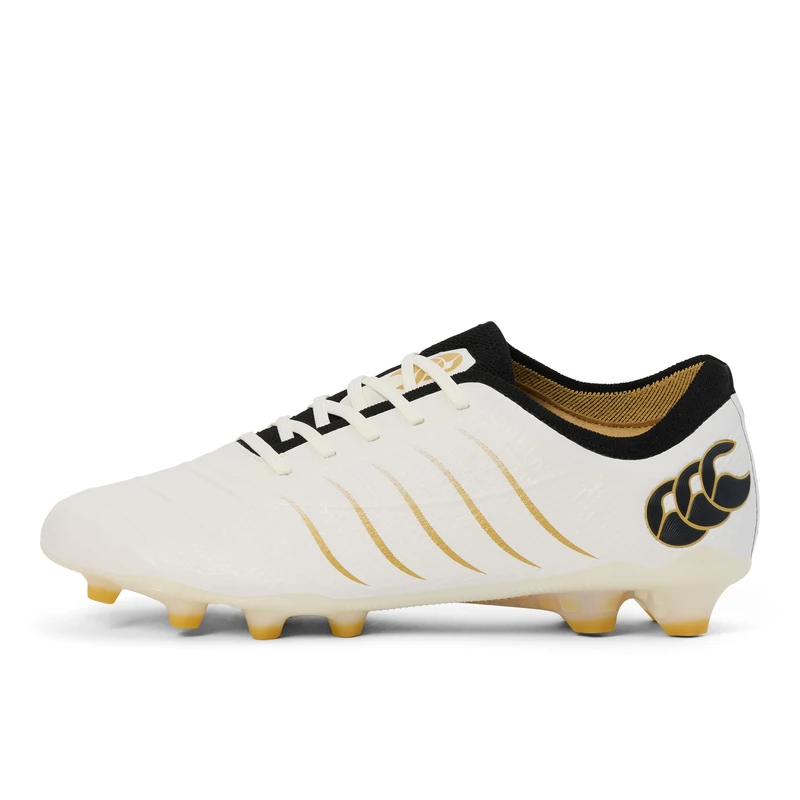 Canterbury Adult Unisex Phoenix 2.0 Elite Firm Ground Boots, White, 13 UK