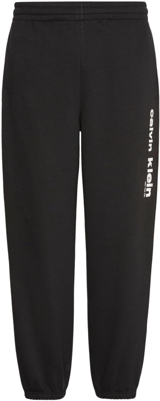 Calvin Klein Men's Retro Graphic Jogger LV14LE252G, Black, XL
