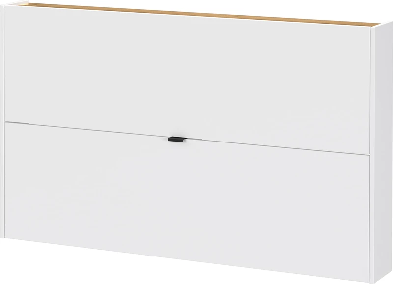 Germania Shoe cabinet 4160-633 GW-Aemca, in white/Navarra oak finish, FSC certified, 140 x 83 x 18 cm (WxHxD)