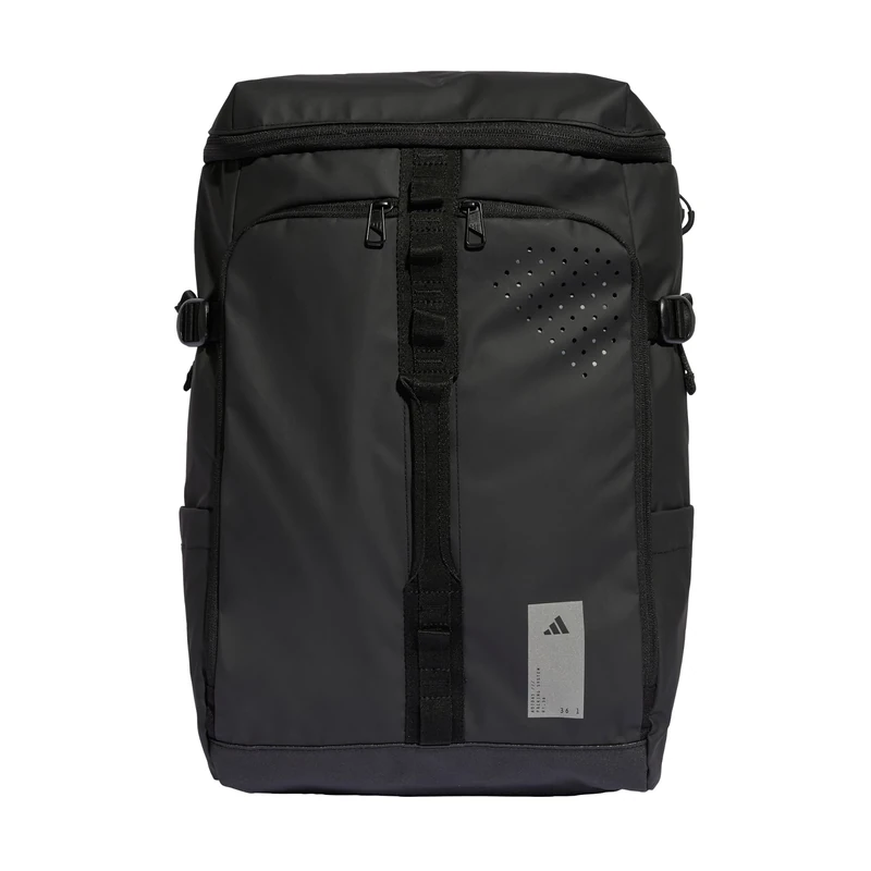 adidas Unisex HYBRID BACKPACK, black/REFLECTIVE SILVER, One size