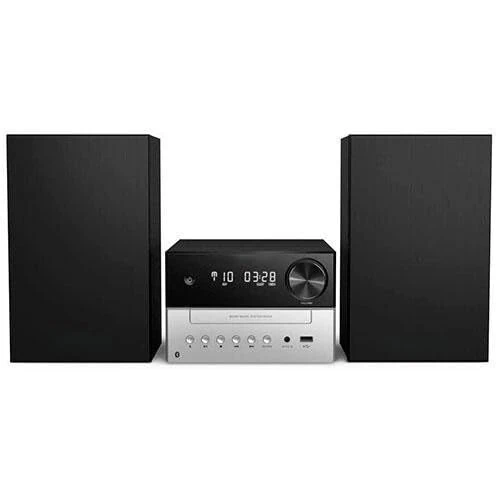 18W Bluetooth Micro System with Powerful Sound, Wireless Connectivity, Music Playback and Versatile Use for Home Entertainment.