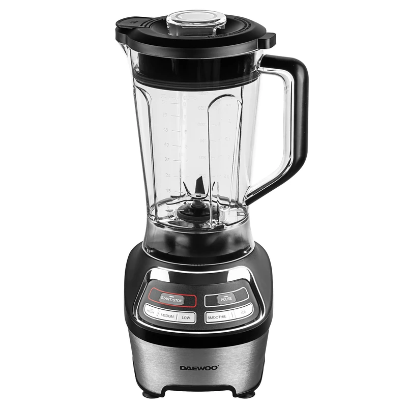 Daewoo Samurai Power Blend Pro 1200W Jug Blender, Ice Crushing & Smoothie Maker, 1.85L Capacity, High-Speed, Multi-Function Blender for Smoothies, Ice, Fruits, and Vegetables