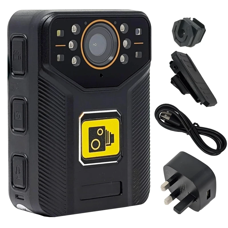 Recall Bravo Body Camera HD Hight Definition 1080P Personal Security Body Worn Camera Video Recorder BodyCam with Night Vision Motion Detection Video & Audio Recording Bouncer SIA Safety Cam - Image 1