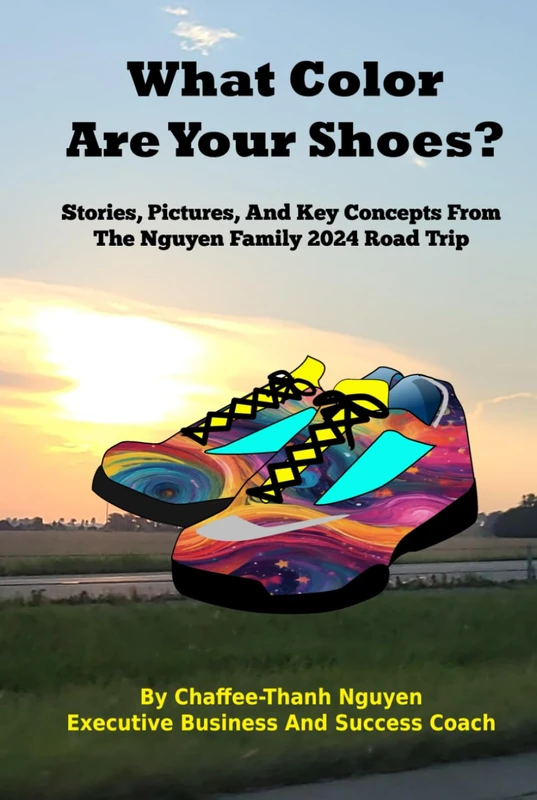 What Color Are Your Shoes?: Stories, Pictures, and Key Concepts From The Nguyen Family 2024 Road Trip - Image 1