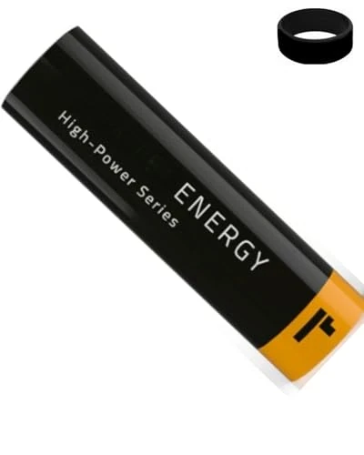 18650 3800mAh Gold Compatible With Fogstar Energy Works With Sub Ohm Kit No Nicotine (1 Pack)