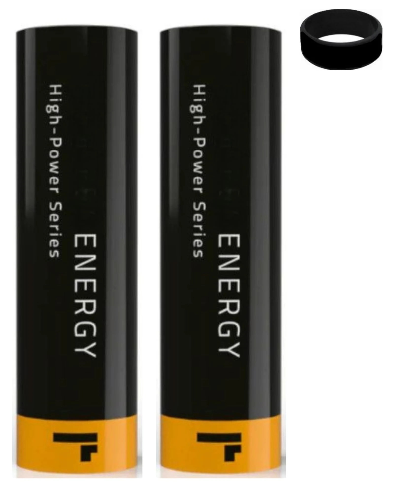 18650 3800mAh Gold Compatible With Fogstar Energy Works With Sub Ohm Kit No Nicotine (2 Pack)