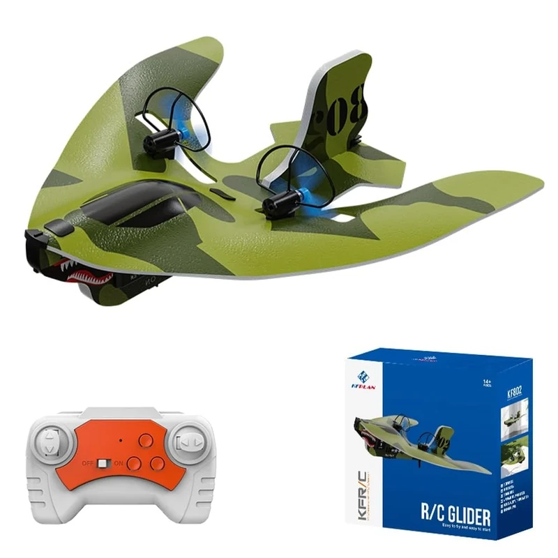 Teeggi Mini RC Aeroplane for Beginners 2.4 GHz Lounger for Indoor and Outdoor Use