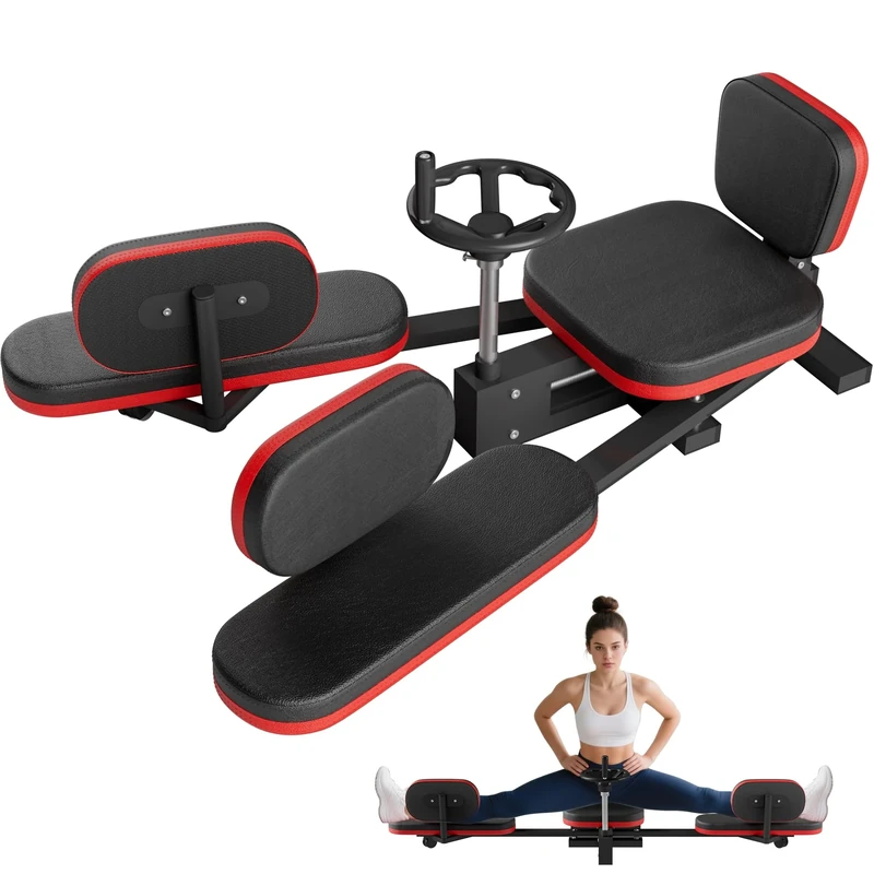 NArra Leg Stretcher Machine, Adjustable Leg Stretch Training Machine, 330lbs Heavy Duty Leg Extension Machines for Home Yoga Gym Fitness to Train Leg Flexibility, Black