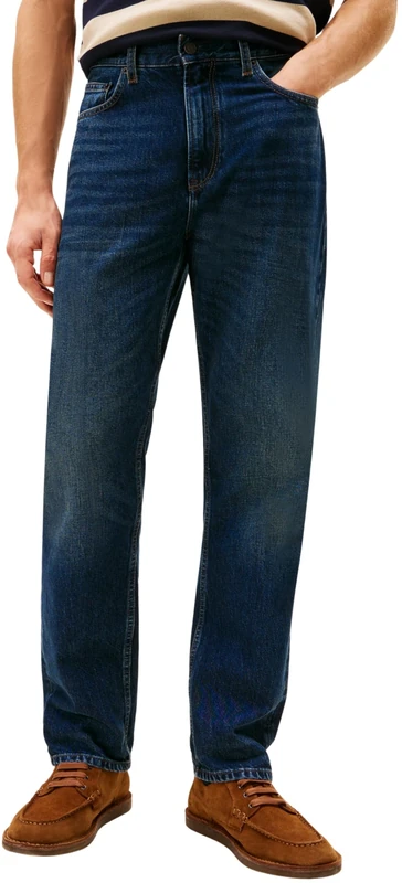 Tommy Hilfiger Men Regular Mercer RGD Trey Indigo MW0MW41887 Other Jeans, Denim, 33W / 34L