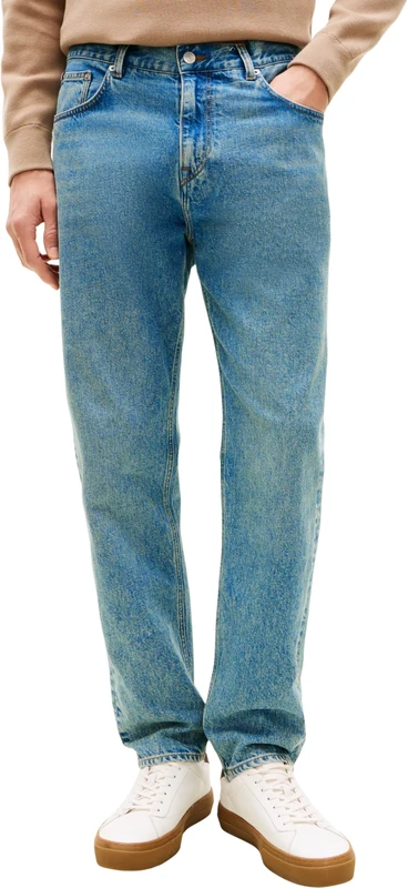 Tommy Hilfiger Men Tapered Harlem RGD ED Light Blue MW0MW41889 Tapered, Denim, 29W / 36L