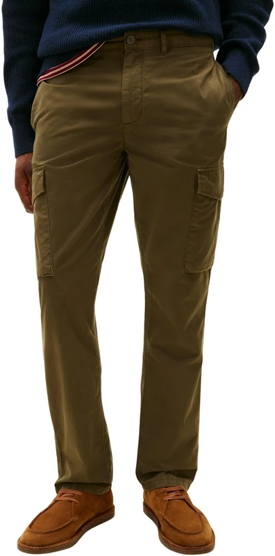 Tommy Hilfiger Men Denton LW Twill Cargo MW0MW39695 Cargo, Khaki, 38W / 34L