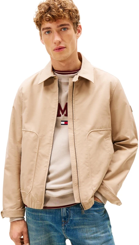 Tommy Hilfiger Men IVY JACKET MW0MW41864 Other Jackets, BEIGE, XS