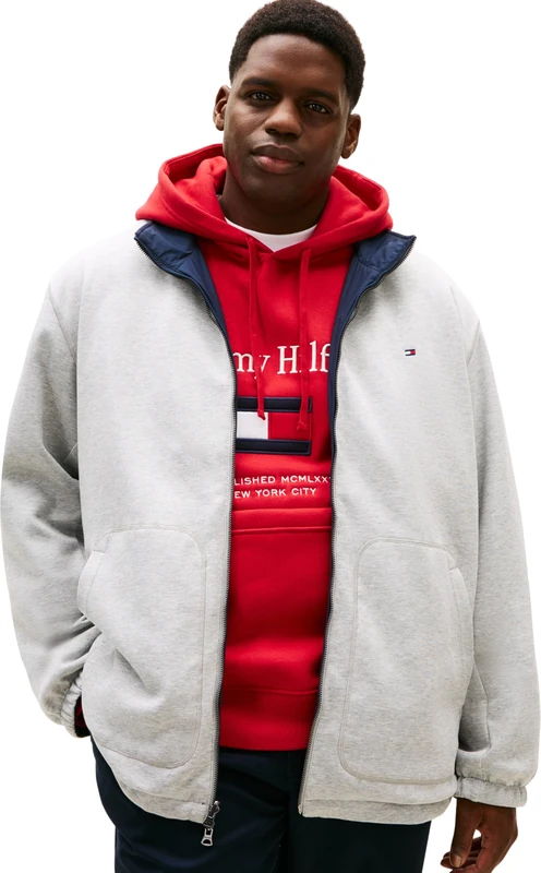 Tommy Hilfiger Men BT-LW REVERSIBLE JACKET MW0MW43020 Other Jackets, BLUE, 4XL_Plus