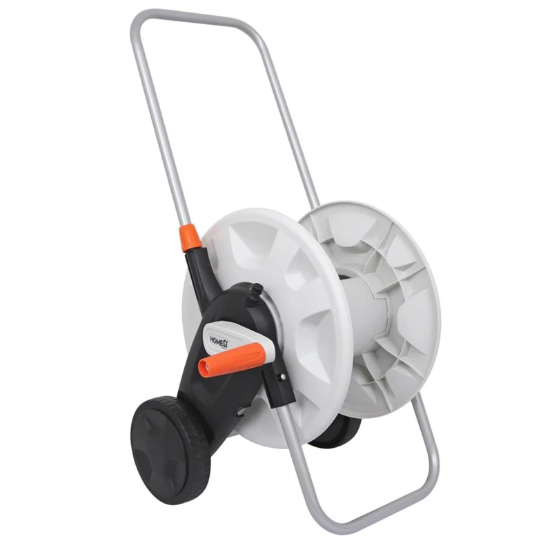 HOME It® Hose Trolley 50 m for Garden Hose - Hose Trolley Without Hose so You can use Your own Garden Hose